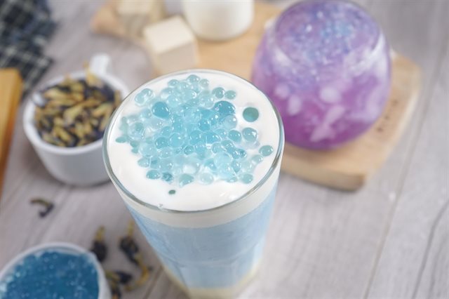 Trà Trân Châu Đậu Biếc