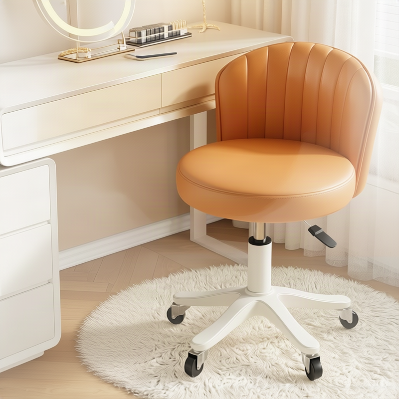 Barhocker mit Schale und hoher Rückenlehne