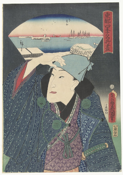 Takanawa in winter 1862
