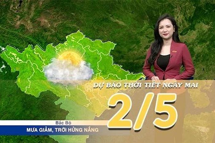 [Video] Dự báo thời tiết đêm nay và ngày mai ngày 2/5/2026: Bắc Bộ giảm mưa, hửng nắng, Trung Bộ và Nam Bộ duy trì nắng diện rộng - Báo Nhân Dân