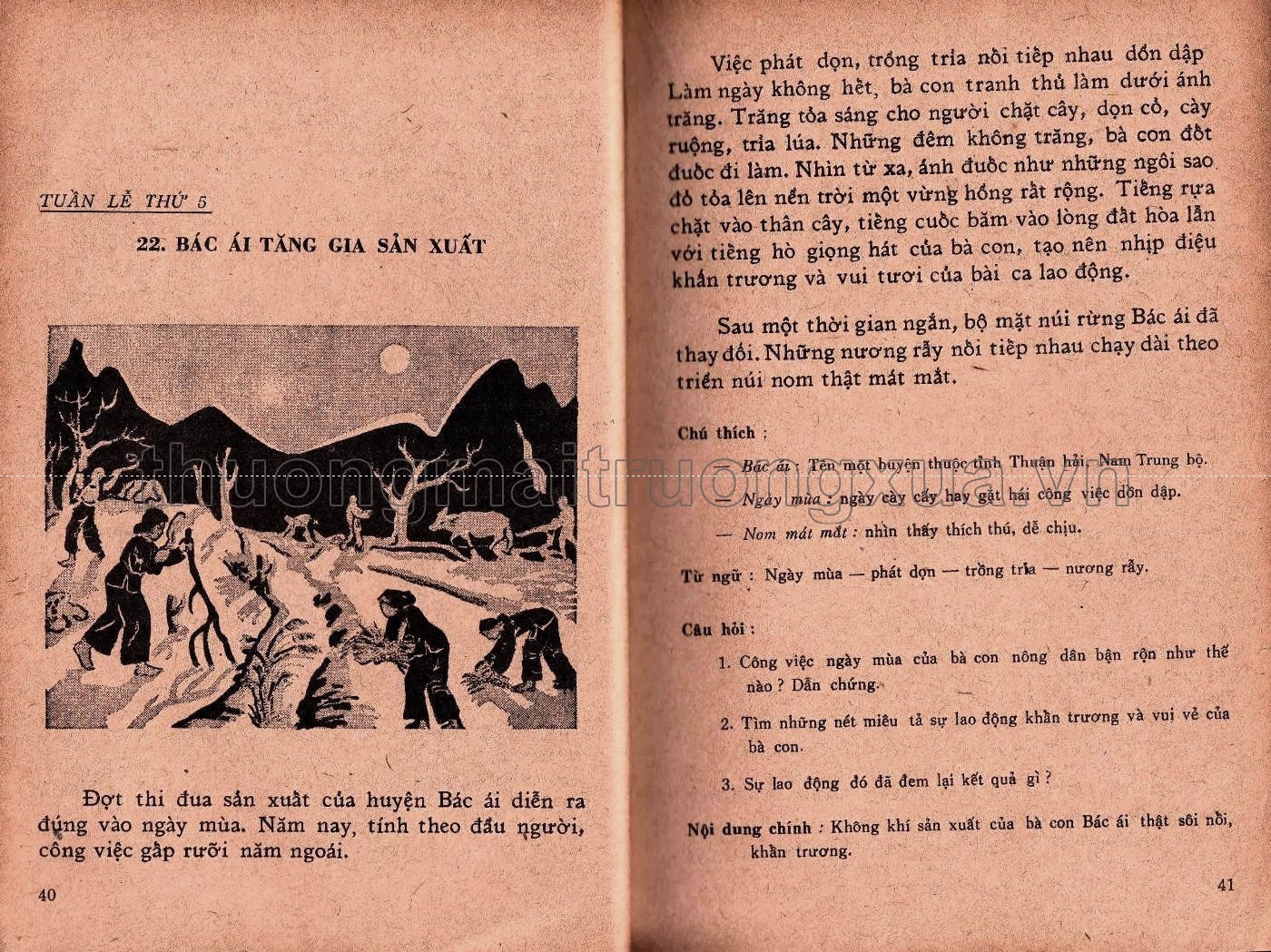 Tập đọc lớp 4 phổ thông (tập 1)  - Trang 22
