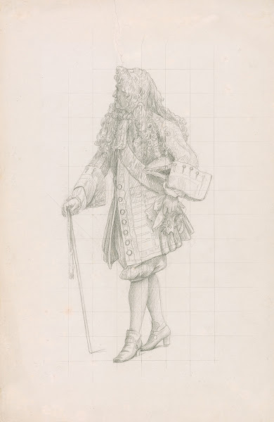 Study of a Courtier 1870s
