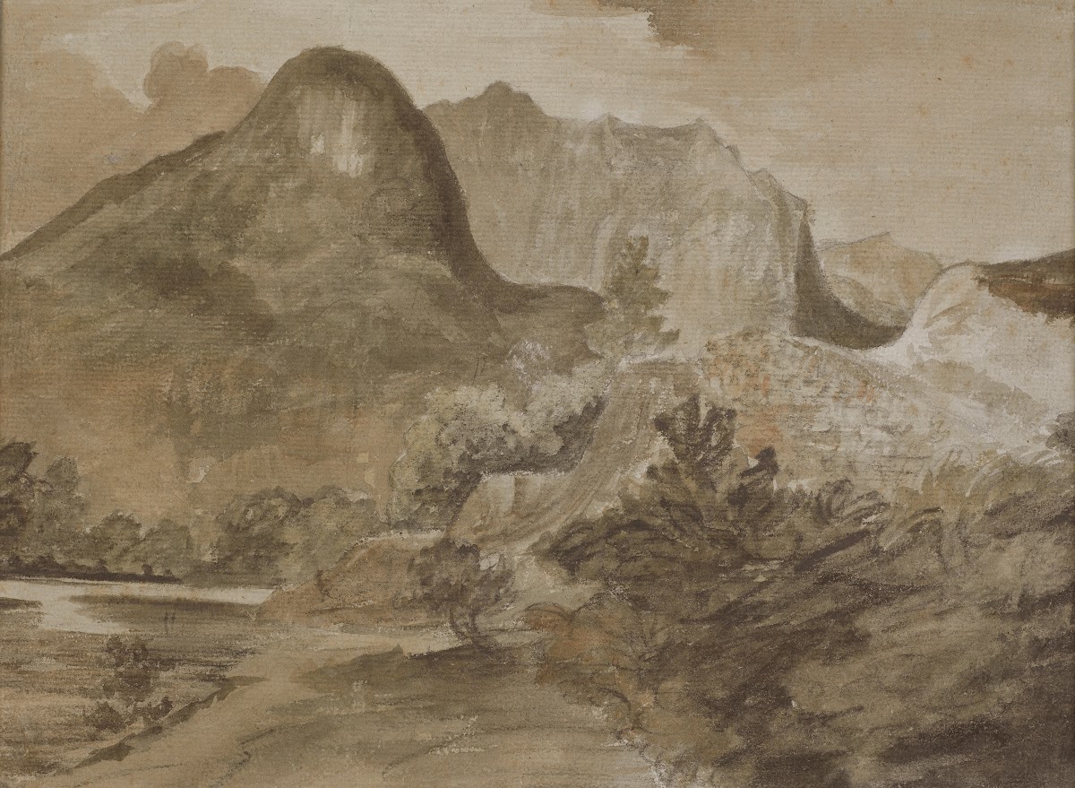 Castle Crag Borrowdale 1806