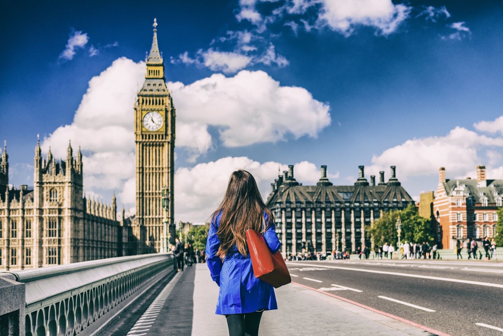 England London Female Off-Season Traveler