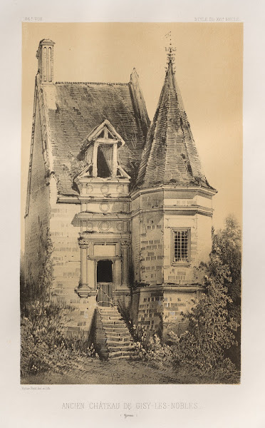 Ancien Château de Gisy Les Nobles Yonne 1860