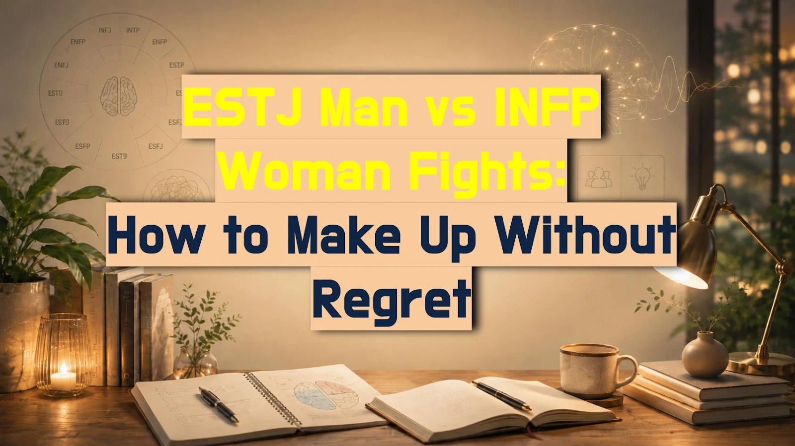 ESTJ Man vs INFP Woman Fights: How to Make Up Without Regret