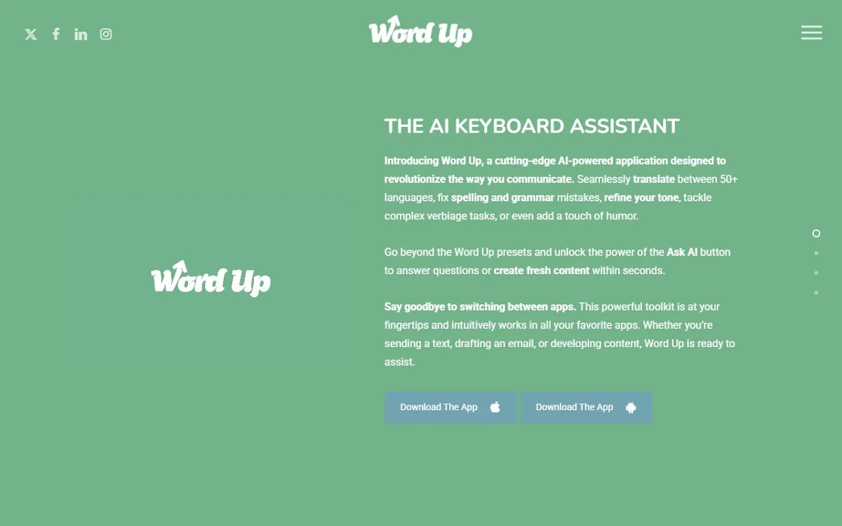 Captura de Word Up