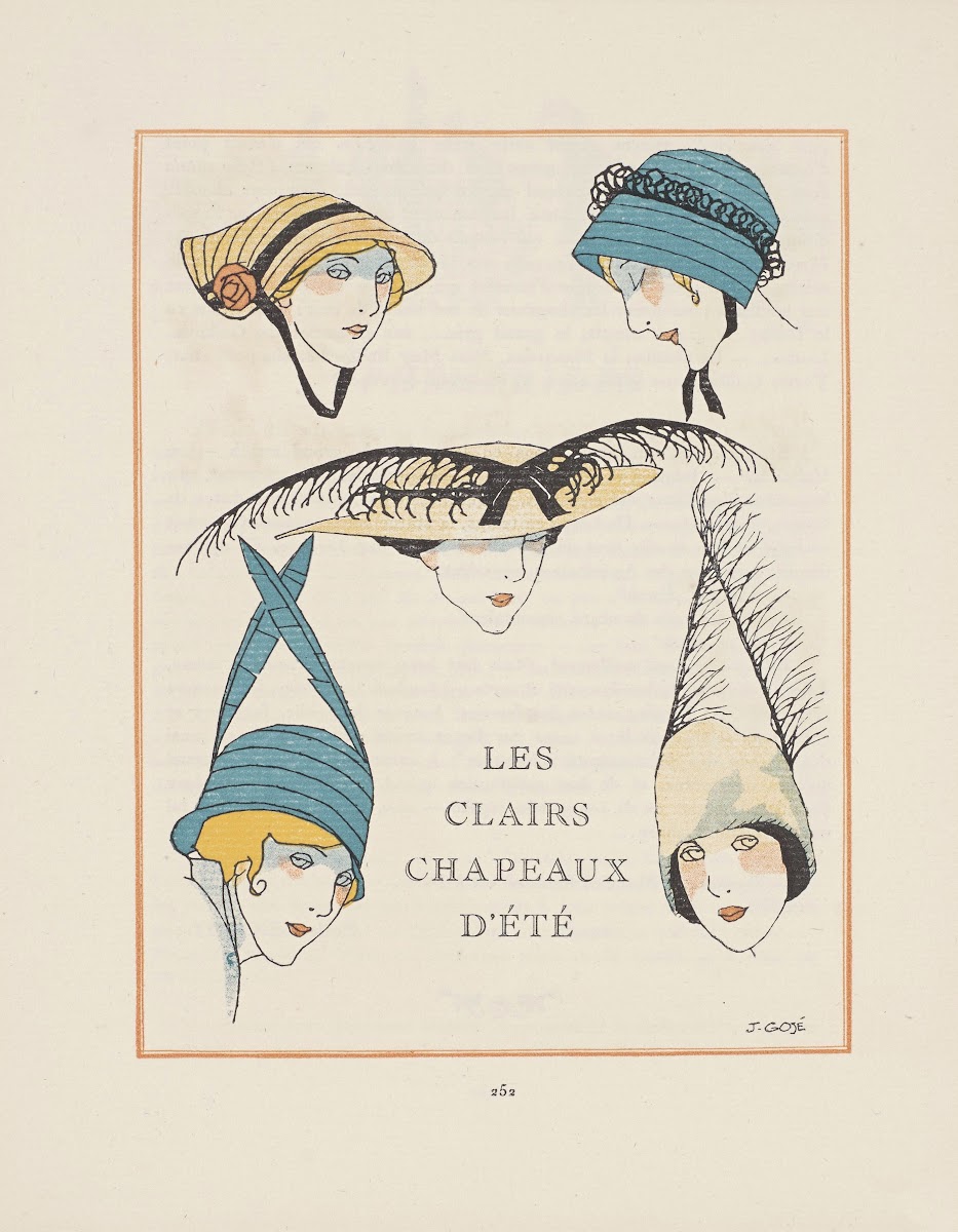 Les Clairs Chapeaux dÉté 1914