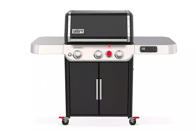 Parrilla inteligente a gas propano Weber Genesis EX-325S