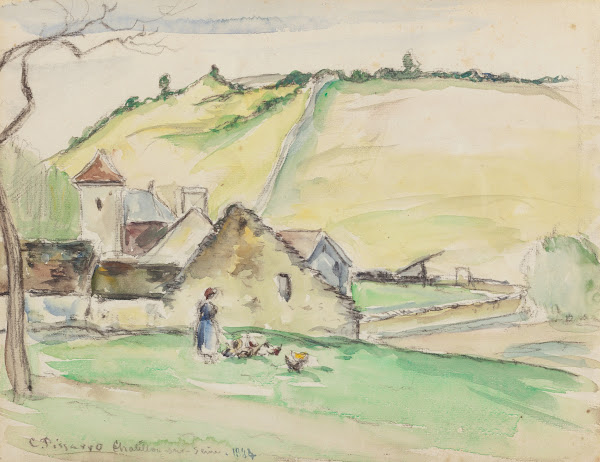 La ferme à Châtillon sur Seine 1884
