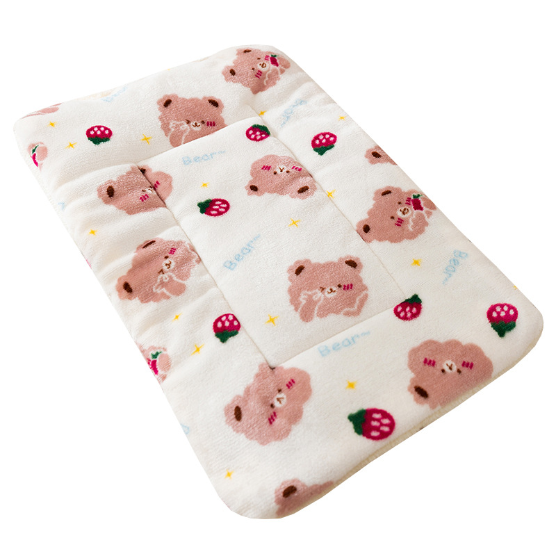 Flannel Pet Blanket with Cartoon Designs