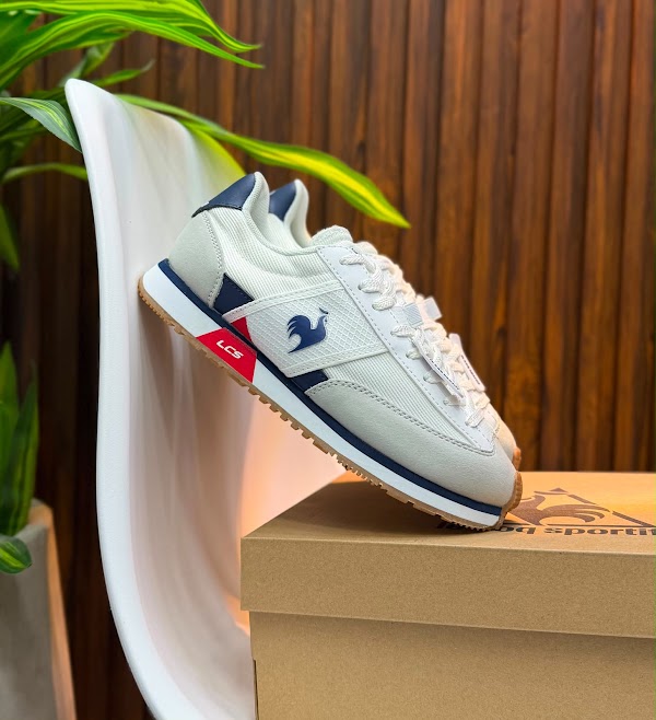 Le Coq Sportif LCS Blanco Azul Rojo