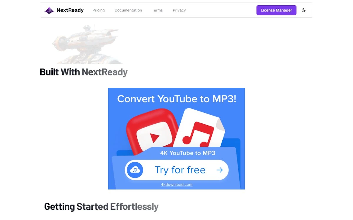 Captura de NextReady
