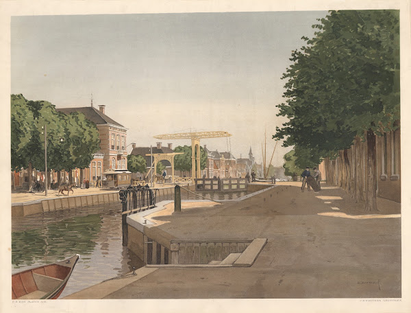Section of a canal 1901