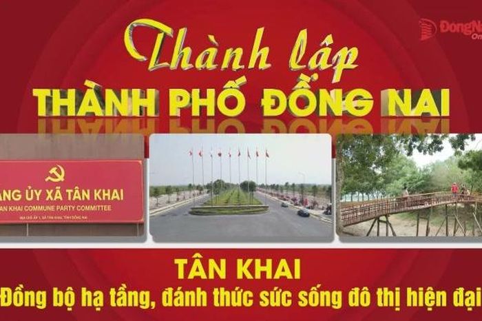 [Video] Tân Khai - Đồng bộ hạ tầng, đánh thức sức sống đô thị hiện đại - Báo Đồng Nai