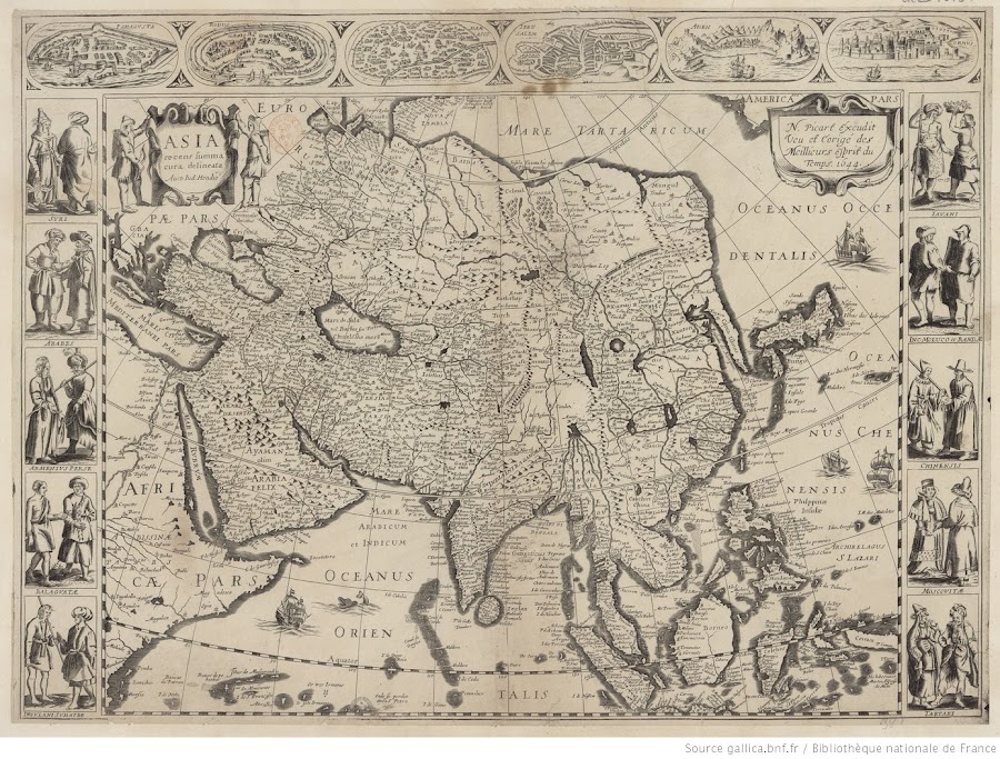 1644_Asia recens, summa cura delineata