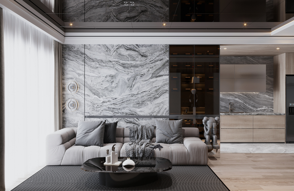 ผนังหินอ่อน