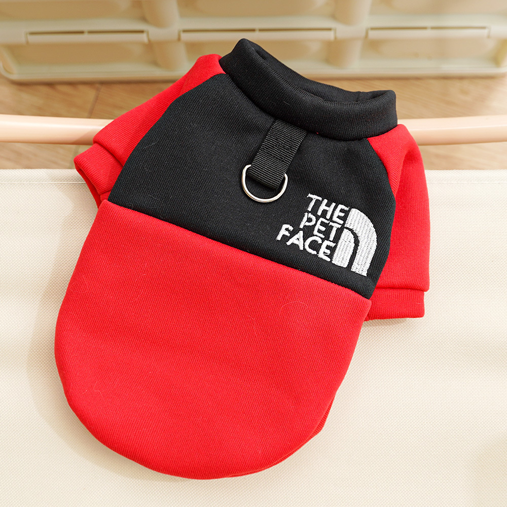 Fleece sweatshirt for dogs and cats