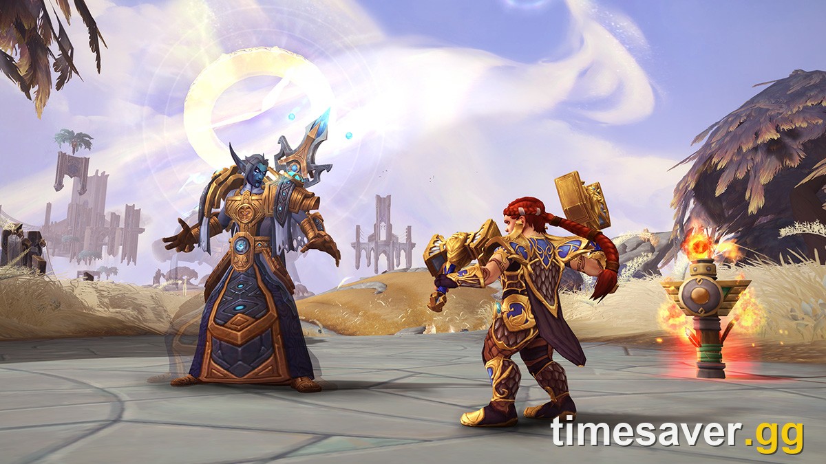 Grouped players in modern World of Warcraft content