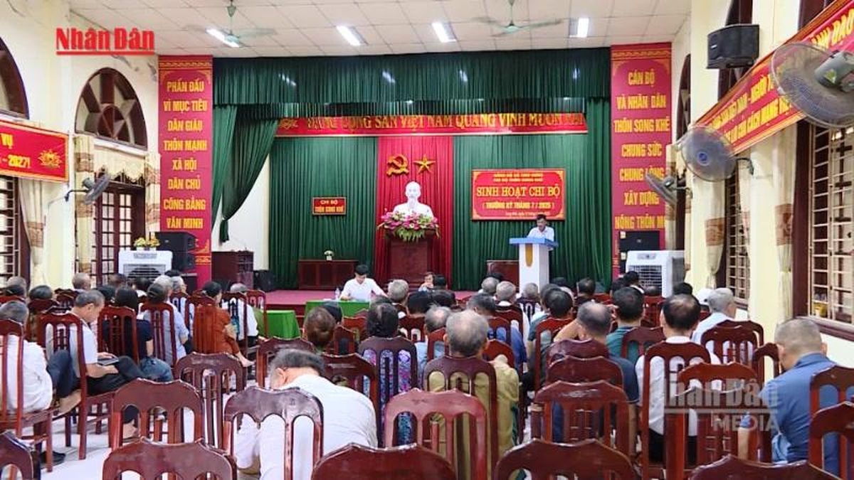 [Video] Hướng dẫn tiêu chuẩn bí thư chi bộ thôn, tổ dân phố sau sắp xếp - Báo Nhân Dân