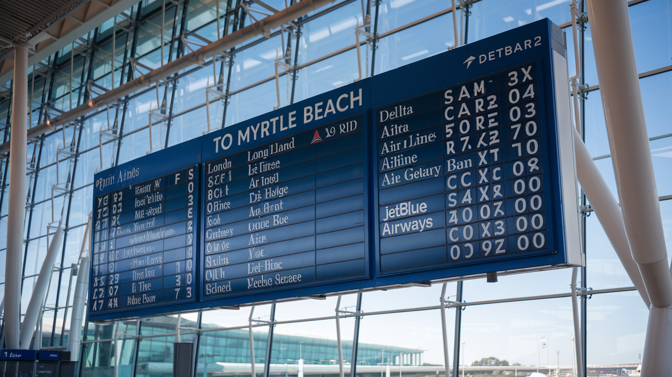 Airlines Flying to Myrtle Beach from Long Island