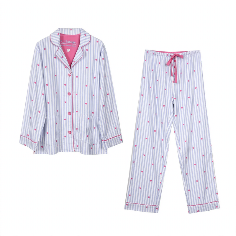 Women's loungewear made of brushed cotton