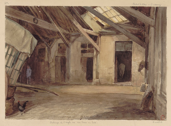 Auberge de laigle dor  3e Arrondissement 1884