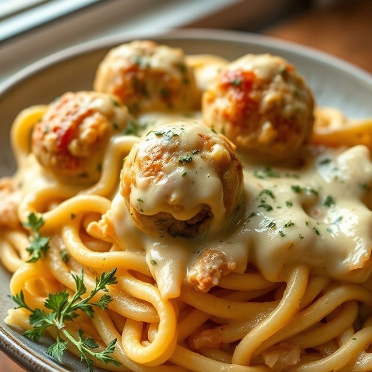 Creamy Swedish Meatball Pasta Bake for Easy Dinners: Quick & Comforting finished