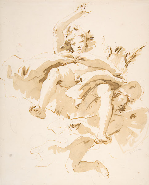 Apollo Supported by a Winged Genius 16961770