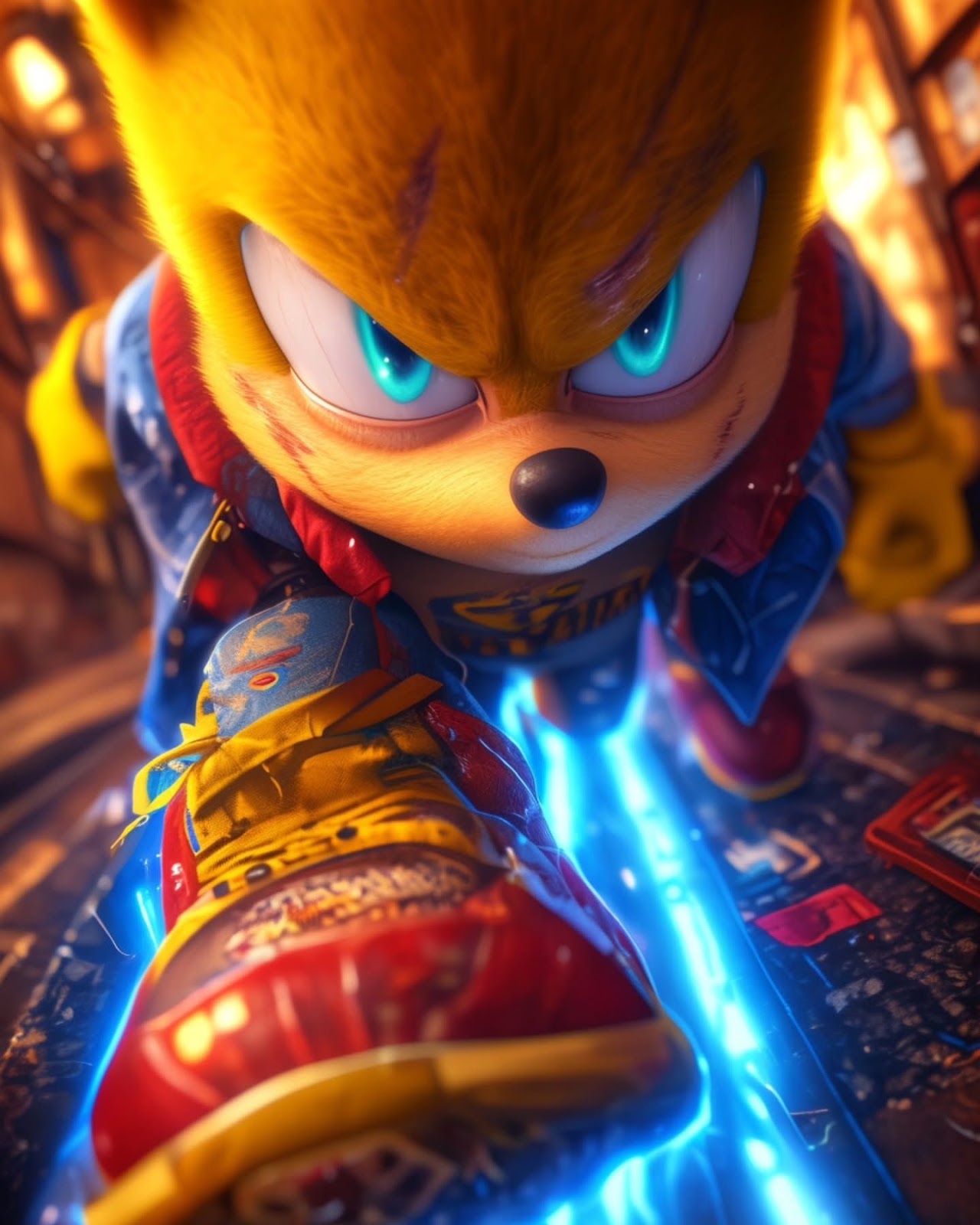 Super Sonic Golden Energy