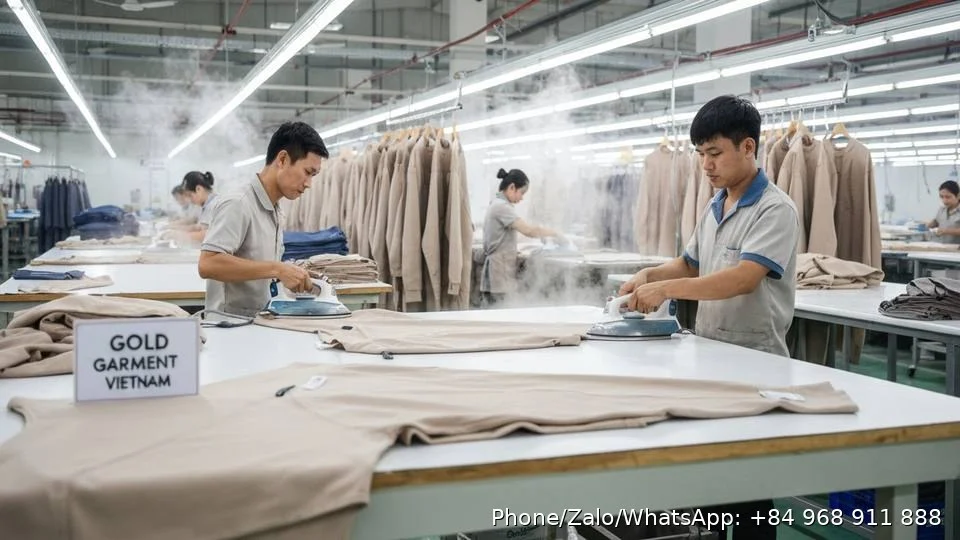 Clarks Apparel Manufacturing - Gold Garment Vietnam
