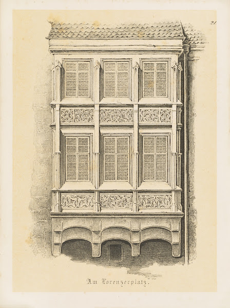 Die interessantesten Chorlein an Nurnbergs mittelalterlichen Gebauden Pl21 1850