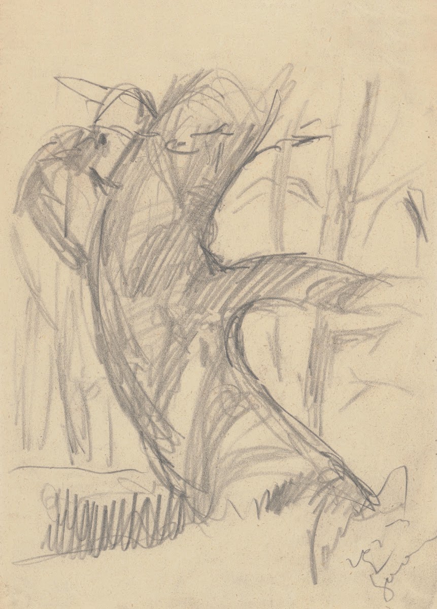 Study of an Old Tree 1923