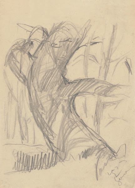 Study of an Old Tree 1923
