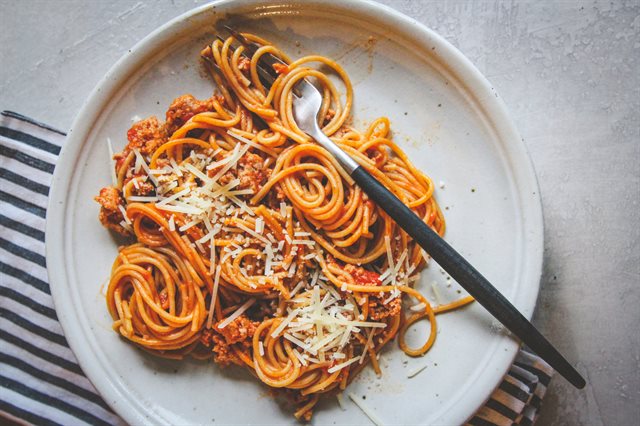 Pasta Thịt Bằm Bằng Nồi Cơm Điện