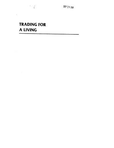 Elder Alexander-Trading For A Living