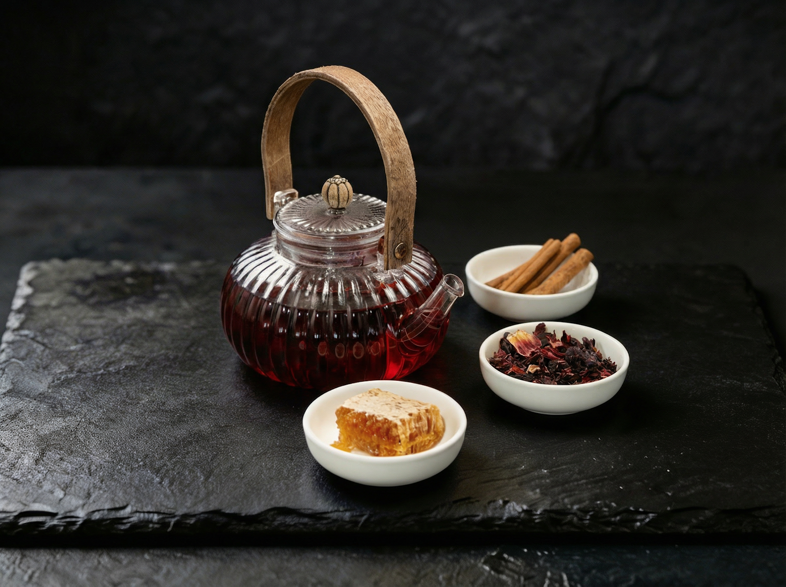 Hibiscus Tea dish