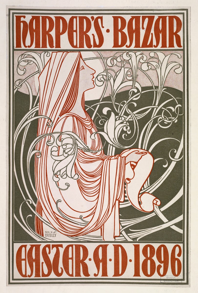 Harpers Bazar Easter A D 1896 1896