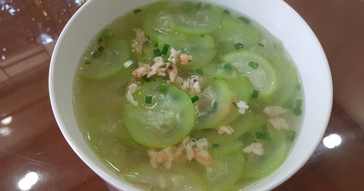 SP.0444 - Canh Bầu Nấu Tép