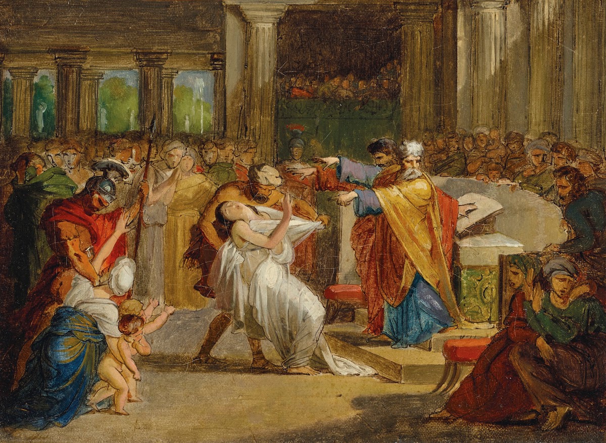 The Condemnation of Rhea Silvia by Amulius