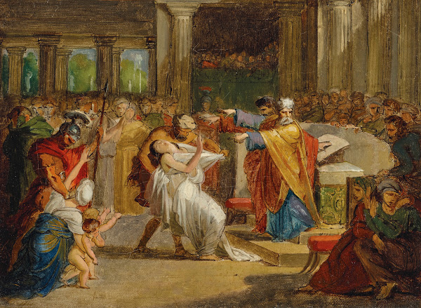 The Condemnation of Rhea Silvia by Amulius