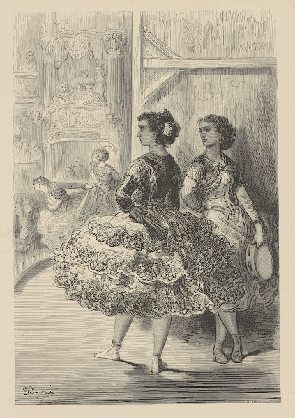 The fandango at the Theatre San Fernando Seville 1870 1879