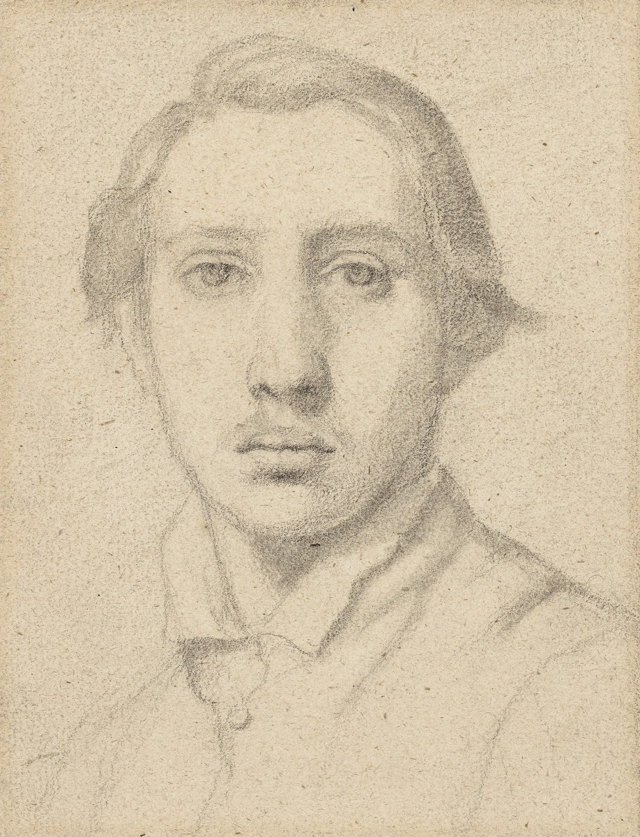 Autoportrait vers sa vingt et unième année circa 1855