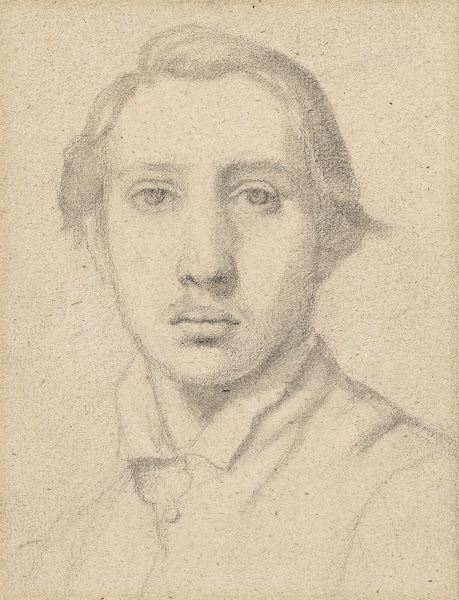 Autoportrait vers sa vingt et unième année circa 1855