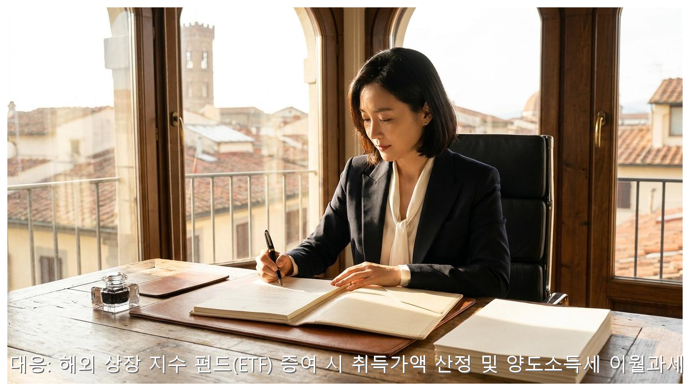 2026년 개정 세법 대응: 해외 상장 지수 펀드(ETF) 증여 시 취득가액 산정 및 양도소득세 이월과세 회피 정밀 가이드 핵심 안내 및 분석 인포그래픽 (6)