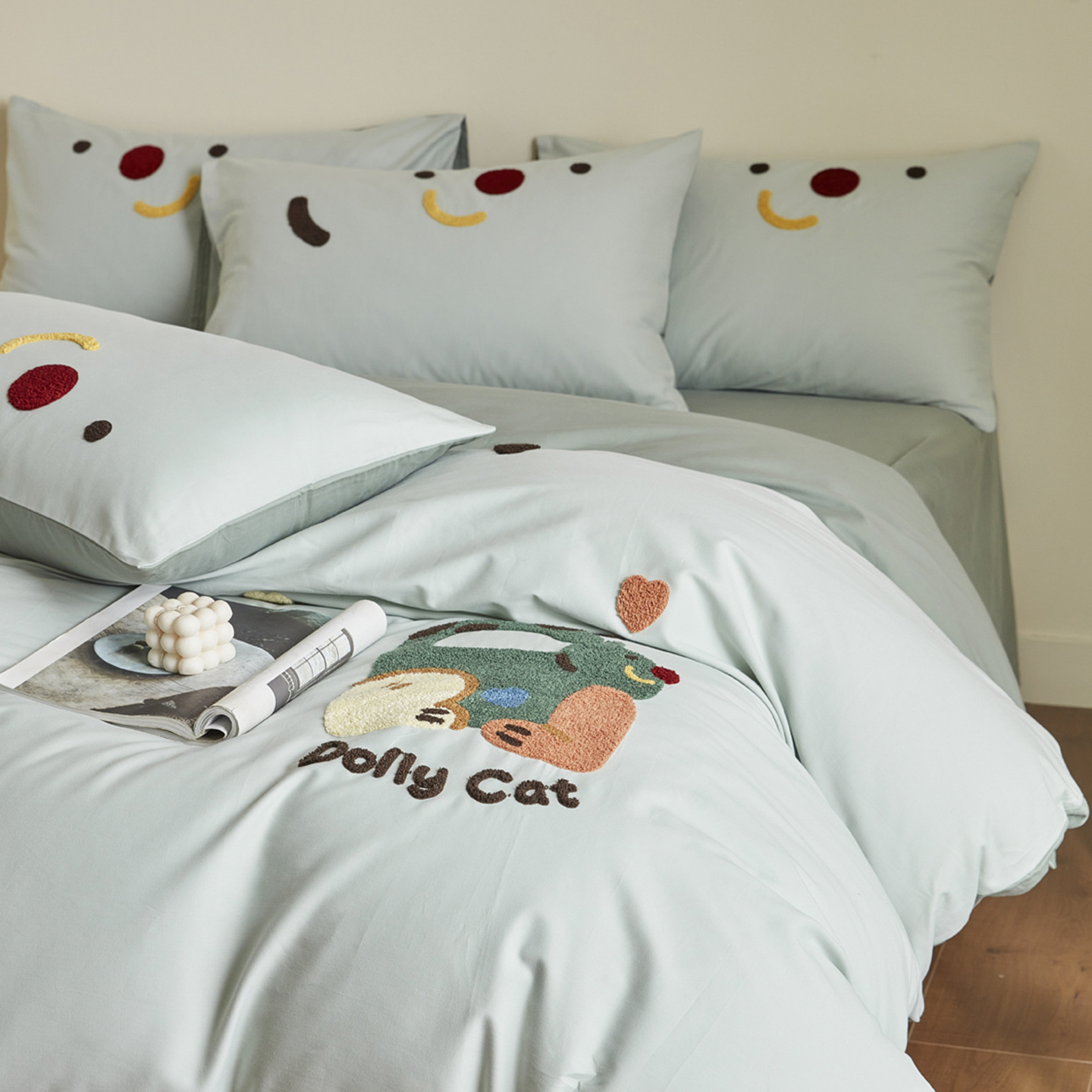 Kids' Bedding Set, Cotton, Cartoon Pattern