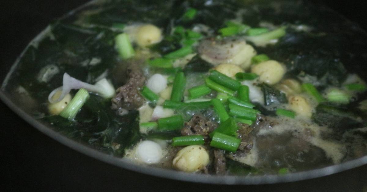 Canh Rong Biển hầm Hạt sen