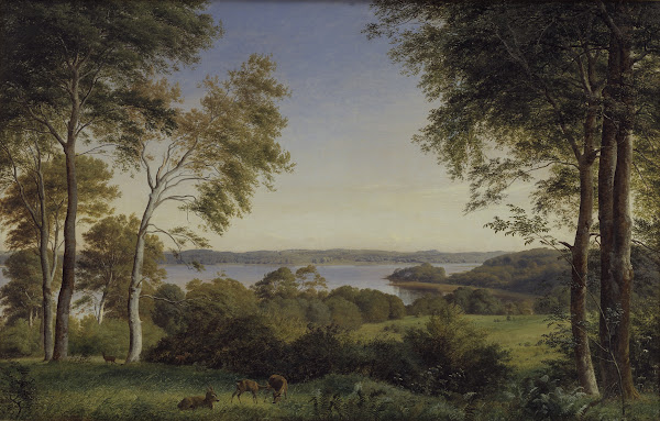 Udsigt over Skarre Sø 1844   1845