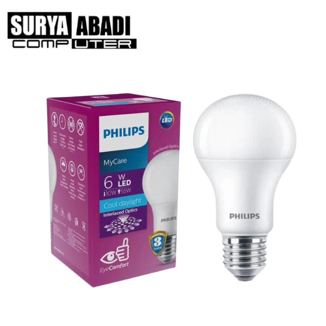 PHILIPS LED BULB 6W