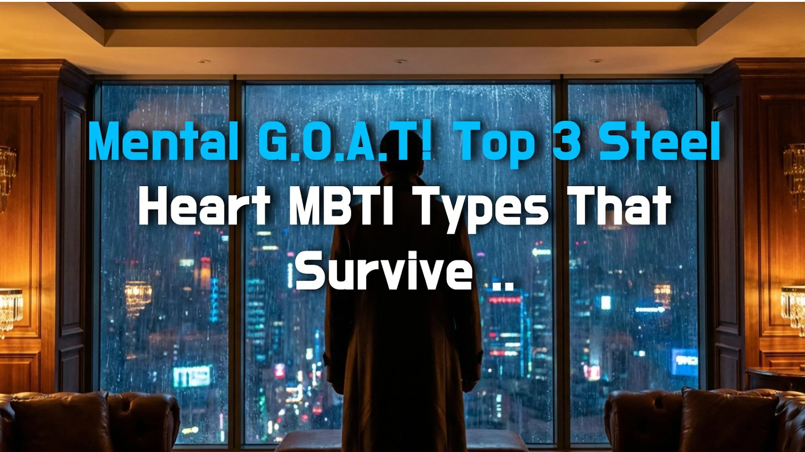 Mental G.O.A.T! Top 3 Steel Heart MBTI Types That Survive Among Glass Mentals